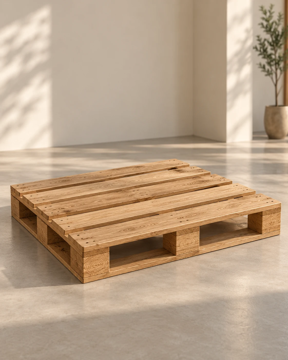 Export crate side view
